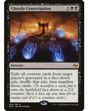 Magic: The Gathering Ghastly Conscription (070) Lightly Played