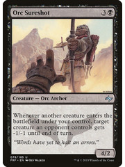 Magic: The Gathering Orc Sureshot (078) Damaged