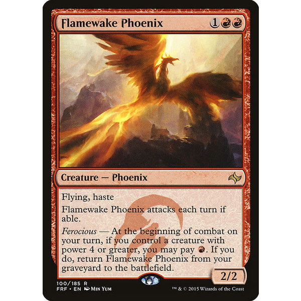 Magic: The Gathering Flamewake Phoenix (100) Lightly Played
