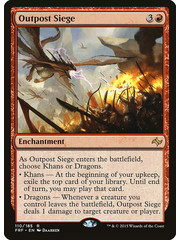 Magic: The Gathering Outpost Siege (110) Lightly Played
