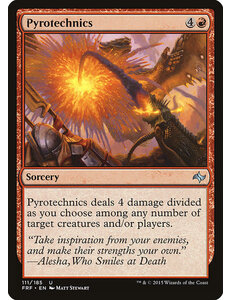 Magic: The Gathering Pyrotechnics (111) Lightly Played