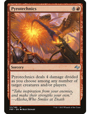 Magic: The Gathering Pyrotechnics (111) Lightly Played