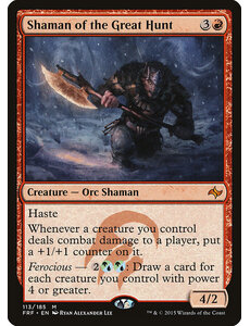 Magic: The Gathering Shaman of the Great Hunt (113) Lightly Played