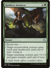 Magic: The Gathering Ruthless Instincts (136) Lightly Played