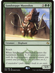 Magic: The Gathering Sandsteppe Mastodon (137) Lightly Played