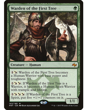 Magic: The Gathering Warden of the First Tree (143) Near Mint