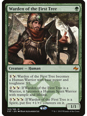 Magic: The Gathering Warden of the First Tree (143) Moderately Played