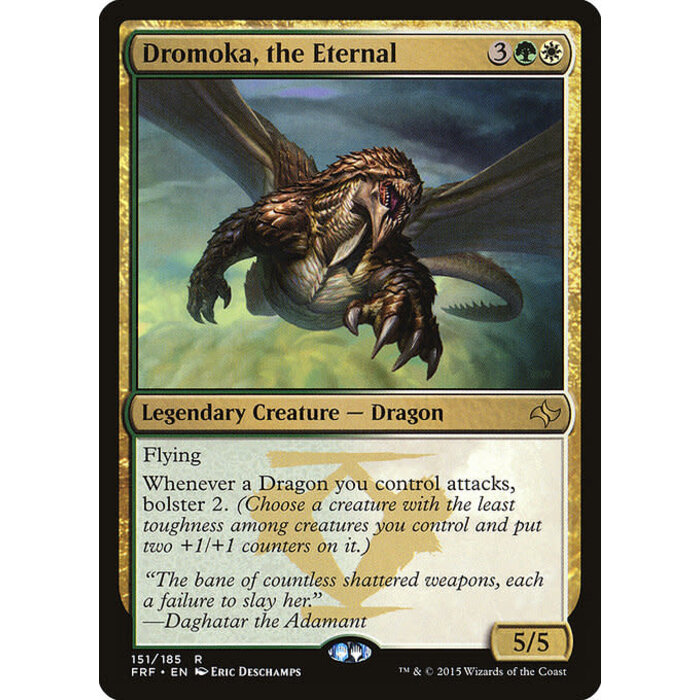 Magic: The Gathering Dromoka, the Eternal (151) Lightly Played