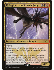 Magic: The Gathering Kolaghan, the Storm's Fury (155) Lightly Played