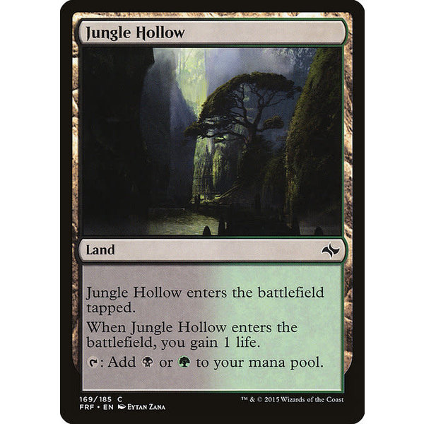 Magic: The Gathering Jungle Hollow (169) Lightly Played