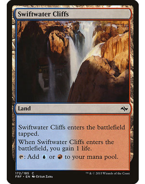Magic: The Gathering Swiftwater Cliffs (172) Lightly Played