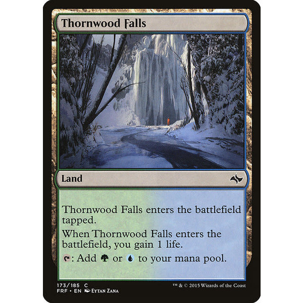 Magic: The Gathering Thornwood Falls (173) Lightly Played