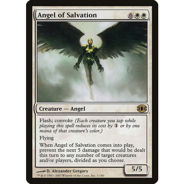 Magic: The Gathering Angel of Salvation (001) Moderately Played