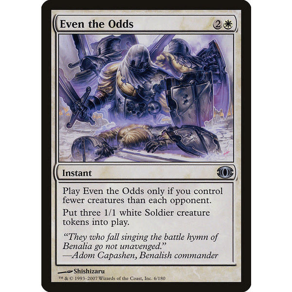 Magic: The Gathering Even the Odds (006) Moderately Played
