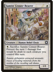 Magic: The Gathering Samite Censer-Bearer (015) Moderately Played