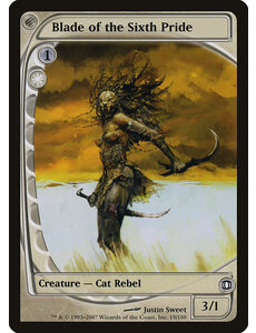 Magic: The Gathering Blade of the Sixth Pride (019) Moderately Played