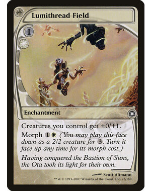 Magic: The Gathering Lumithread Field (025) Moderately Played