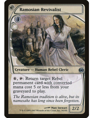 Magic: The Gathering Ramosian Revivalist (030) Moderately Played