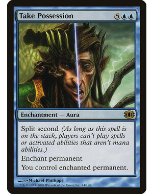 Magic: The Gathering Take Possession (044) Moderately Played