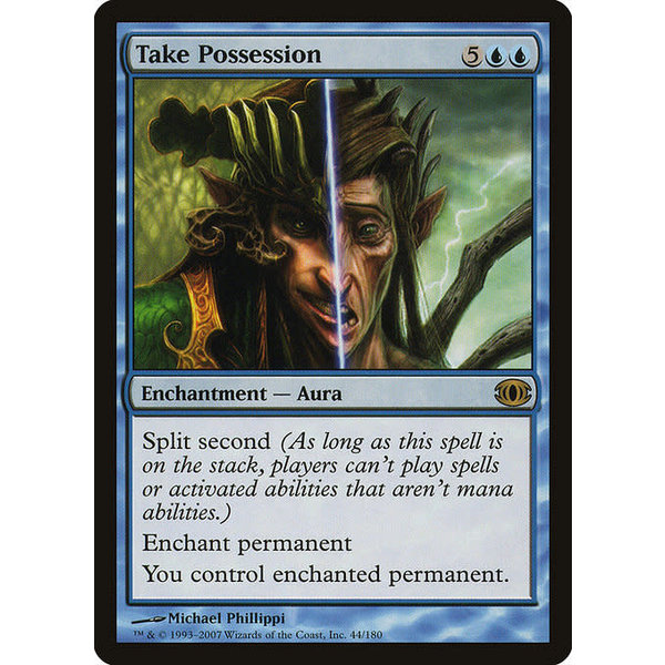 Magic: The Gathering Take Possession (044) Moderately Played