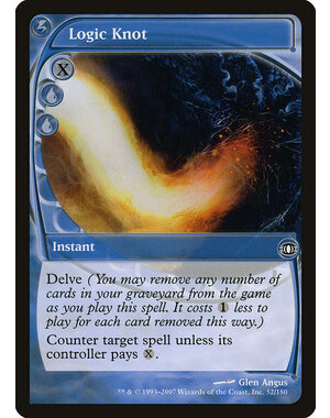 Magic: The Gathering Logic Knot (052) Moderately Played