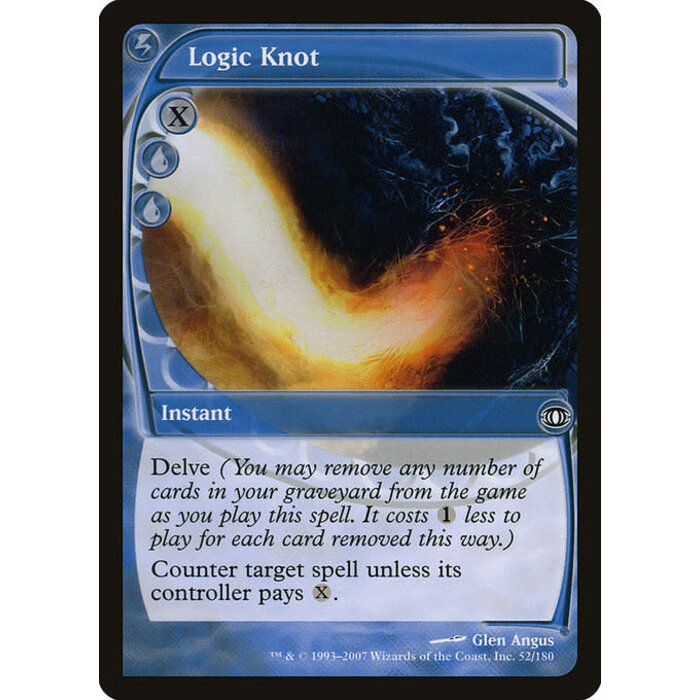 Magic: The Gathering Logic Knot (052) Lightly Played
