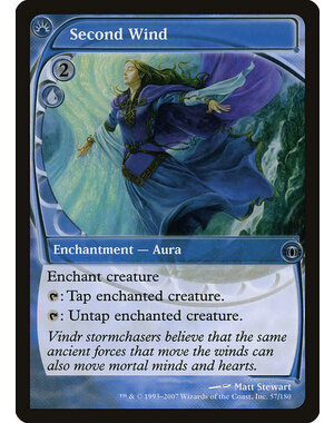 Magic: The Gathering Second Wind (057) Moderately Played
