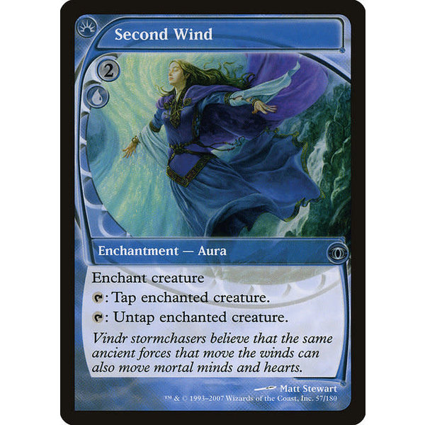 Magic: The Gathering Second Wind (057) Moderately Played