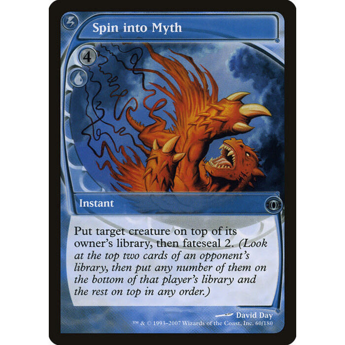 Magic: The Gathering Spin into Myth (060) Moderately Played