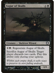 Magic: The Gathering Augur of Skulls (063) Damaged