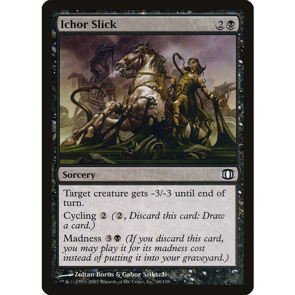 Magic: The Gathering Ichor Slick (068) Moderately Played