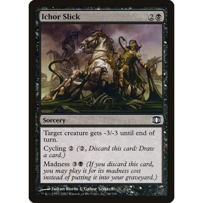 Magic: The Gathering Ichor Slick (068) Moderately Played