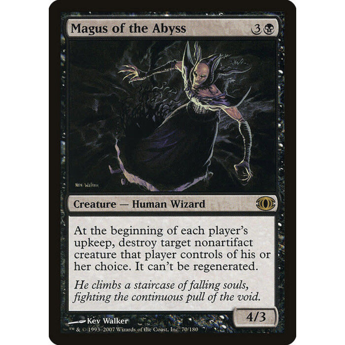 Magic: The Gathering Magus of the Abyss (070) Moderately Played