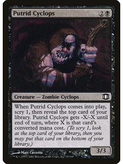 Magic: The Gathering Putrid Cyclops (075) Moderately Played