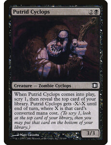 Magic: The Gathering Putrid Cyclops (075) Moderately Played