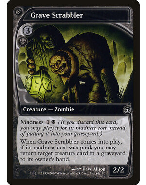 Magic: The Gathering Grave Scrabbler (086) Lightly Played