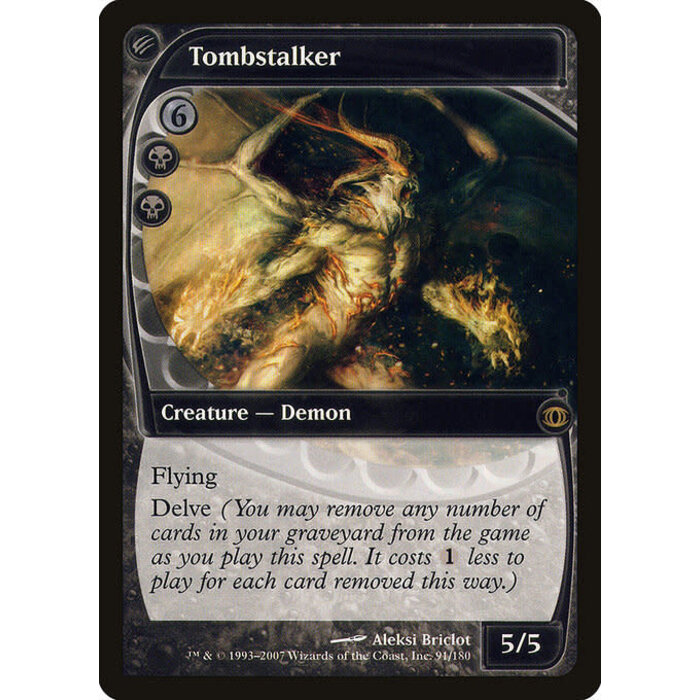 Magic: The Gathering Tombstalker (091) Moderately Played