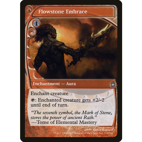 Magic: The Gathering Flowstone Embrace (113) Moderately Played