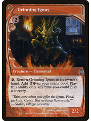 Magic: The Gathering Grinning Ignus (116) Moderately Played