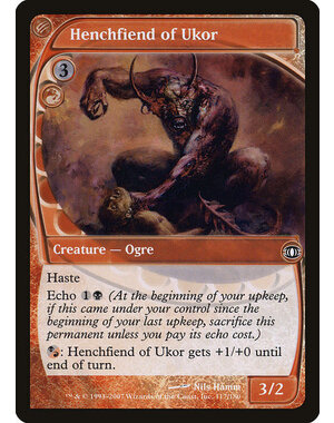 Magic: The Gathering Henchfiend of Ukor (117) Moderately Played