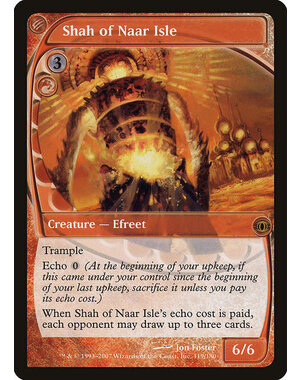 Magic: The Gathering Shah of Naar Isle (119) Moderately Played