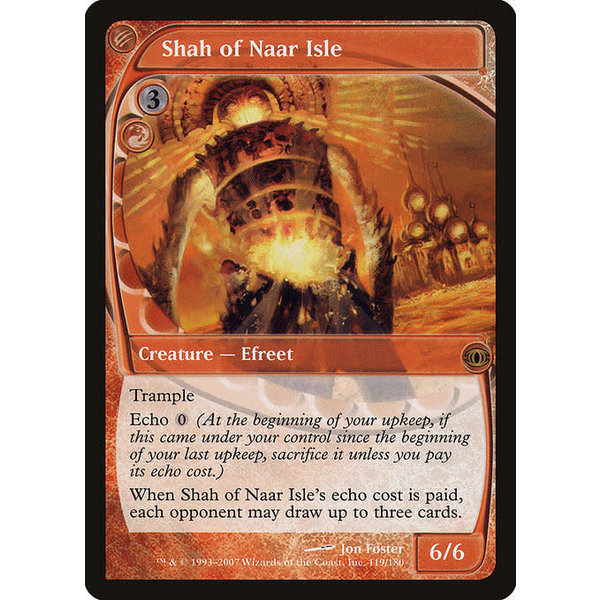 Magic: The Gathering Shah of Naar Isle (119) Moderately Played