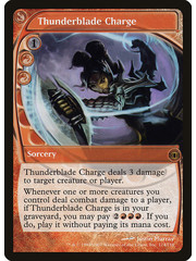 Magic: The Gathering Thunderblade Charge (124) Moderately Played