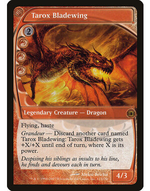 Magic: The Gathering Tarox Bladewing (123) Moderately Played