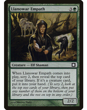 Magic: The Gathering Llanowar Empath (130) Moderately Played