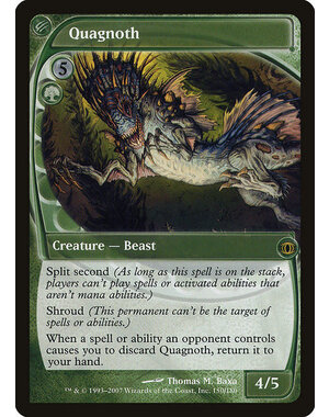 Magic: The Gathering Quagnoth (150) Moderately Played