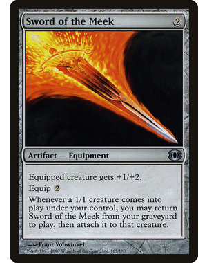 Magic: The Gathering Sword of the Meek (165) Lightly Played Foil
