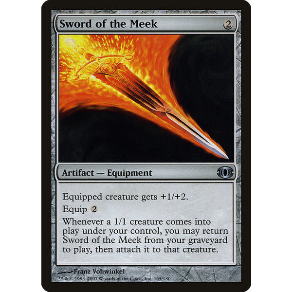Magic: The Gathering Sword of the Meek (165) Lightly Played Foil