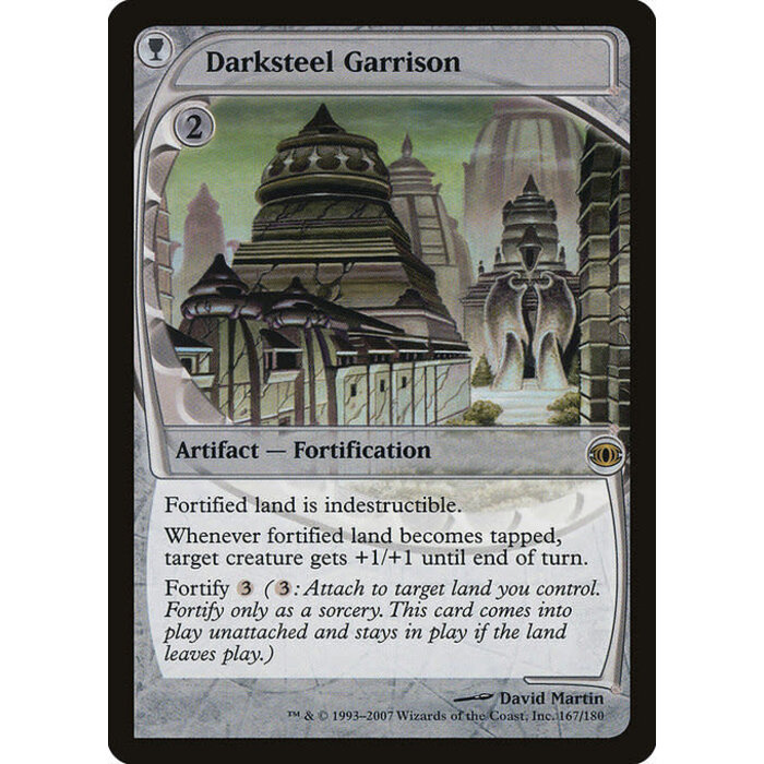 Magic: The Gathering Darksteel Garrison (167) Lightly Played