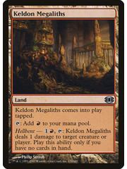 Magic: The Gathering Keldon Megaliths (170) Lightly Played